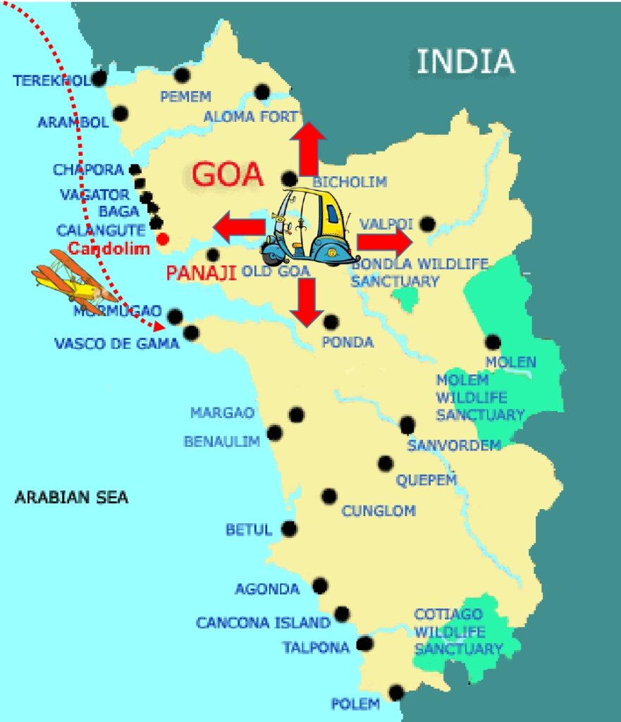 Mumbai e Stato del Goa